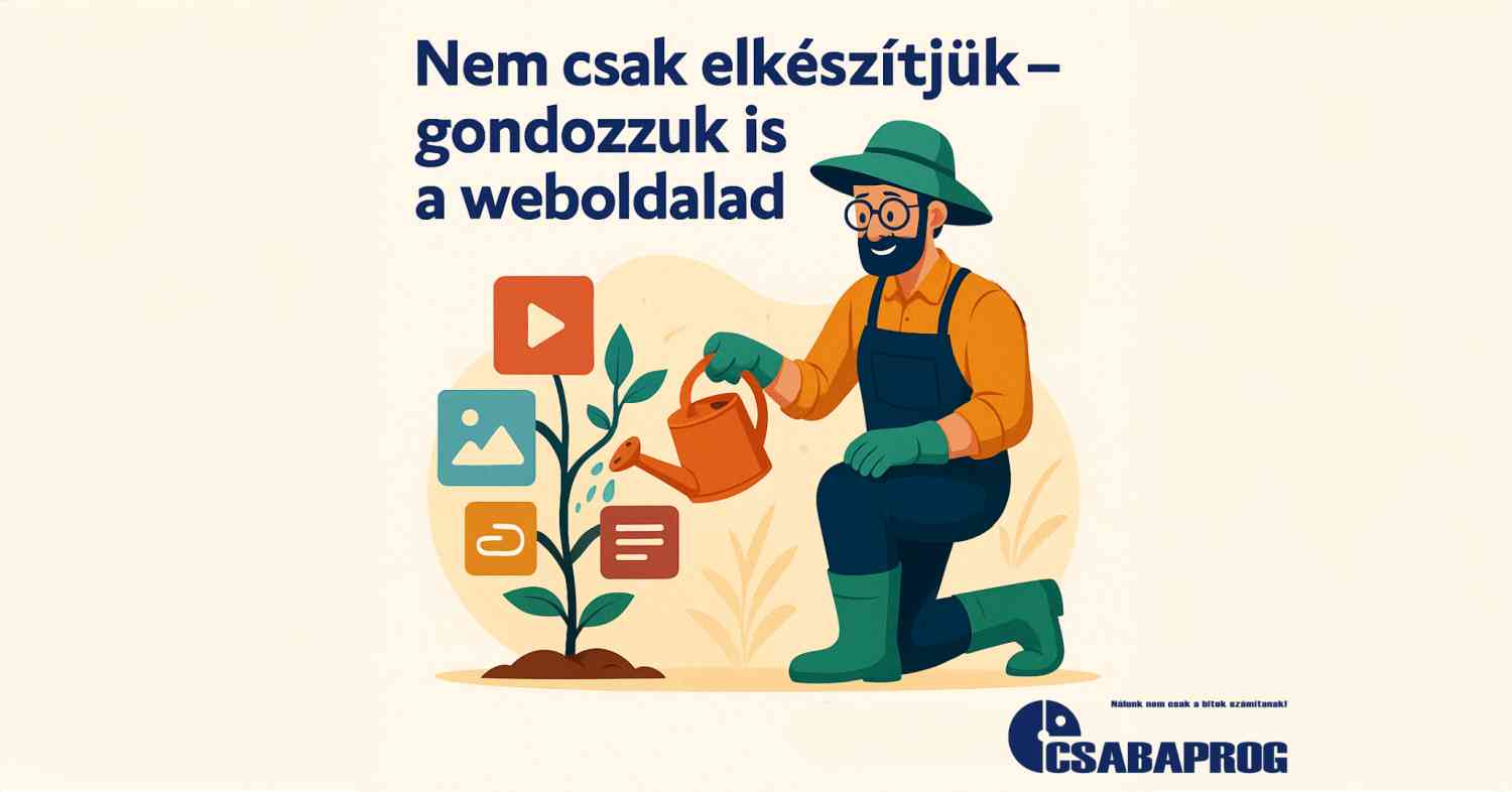 CSABAPROG - Weboldal készítés